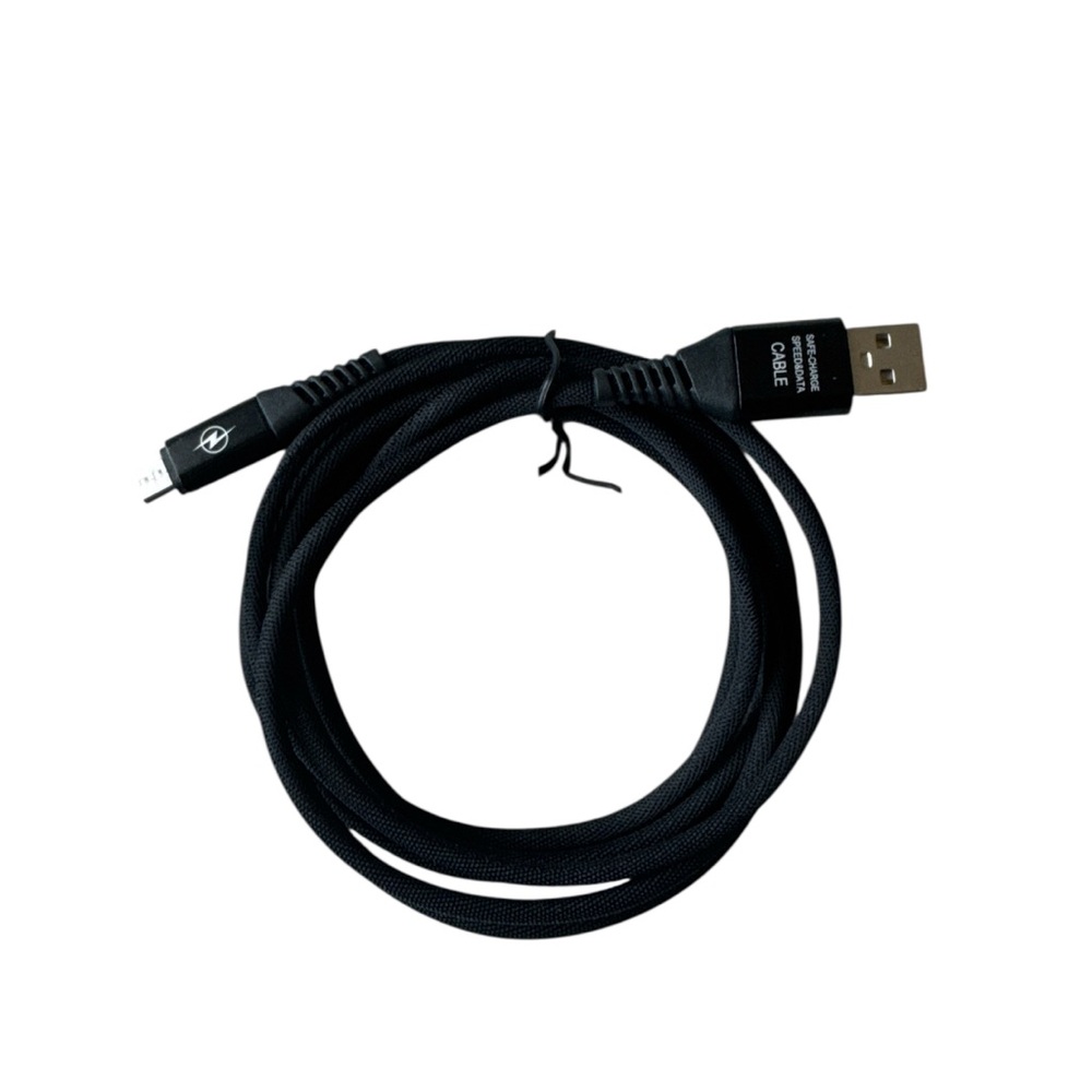 3 FOR $20 PHONE ACCESSORIES Safe-Charge Speed & Data Black USB Charging Cable